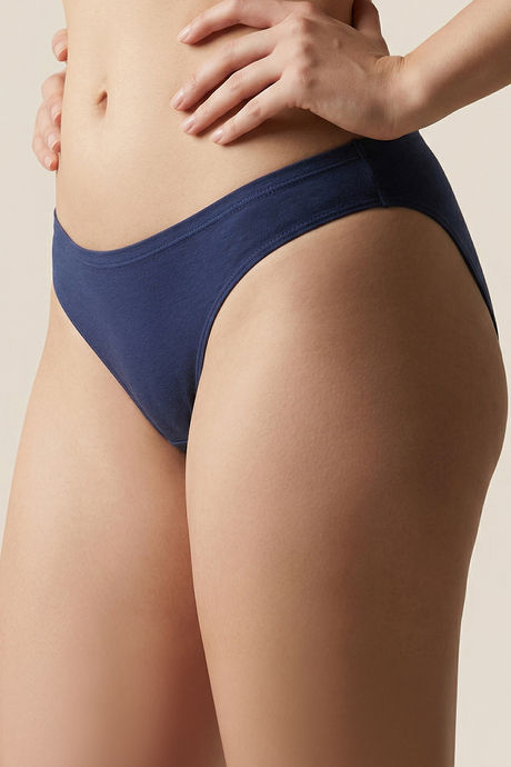 Zivame Low Rise Full Coverage Bikini Panty (Pack of 3) - Multicolor — image 12